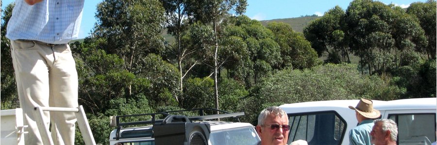 B’Bos se jaarlikse basaar sal “vaal” wees sonder ‘n egte en opwindende veiling.  (Argieffoto: Gansbaai Courant) 